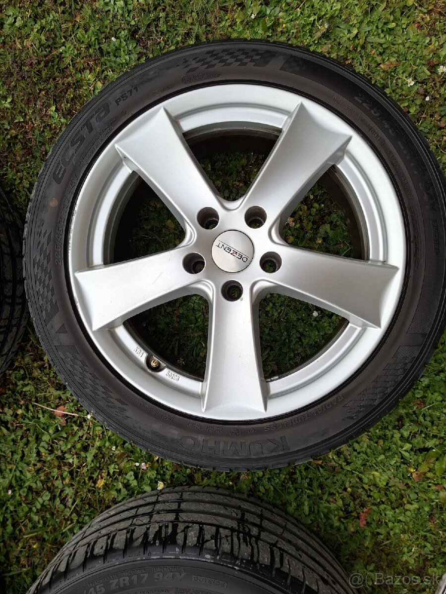 Disky Dezent R17 5x112 ET38 225/45 - 5