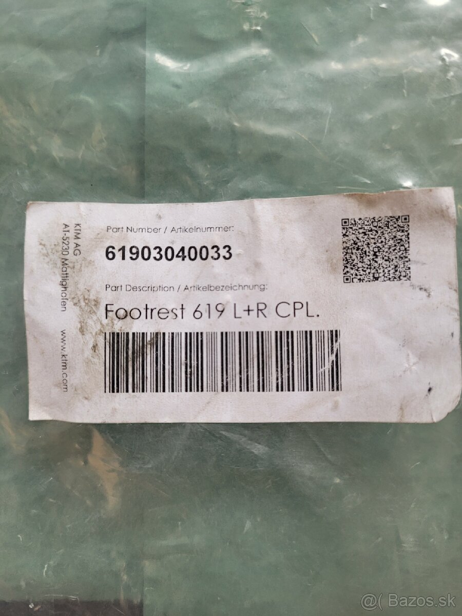 Stupačky KTM super adventure sada - 5