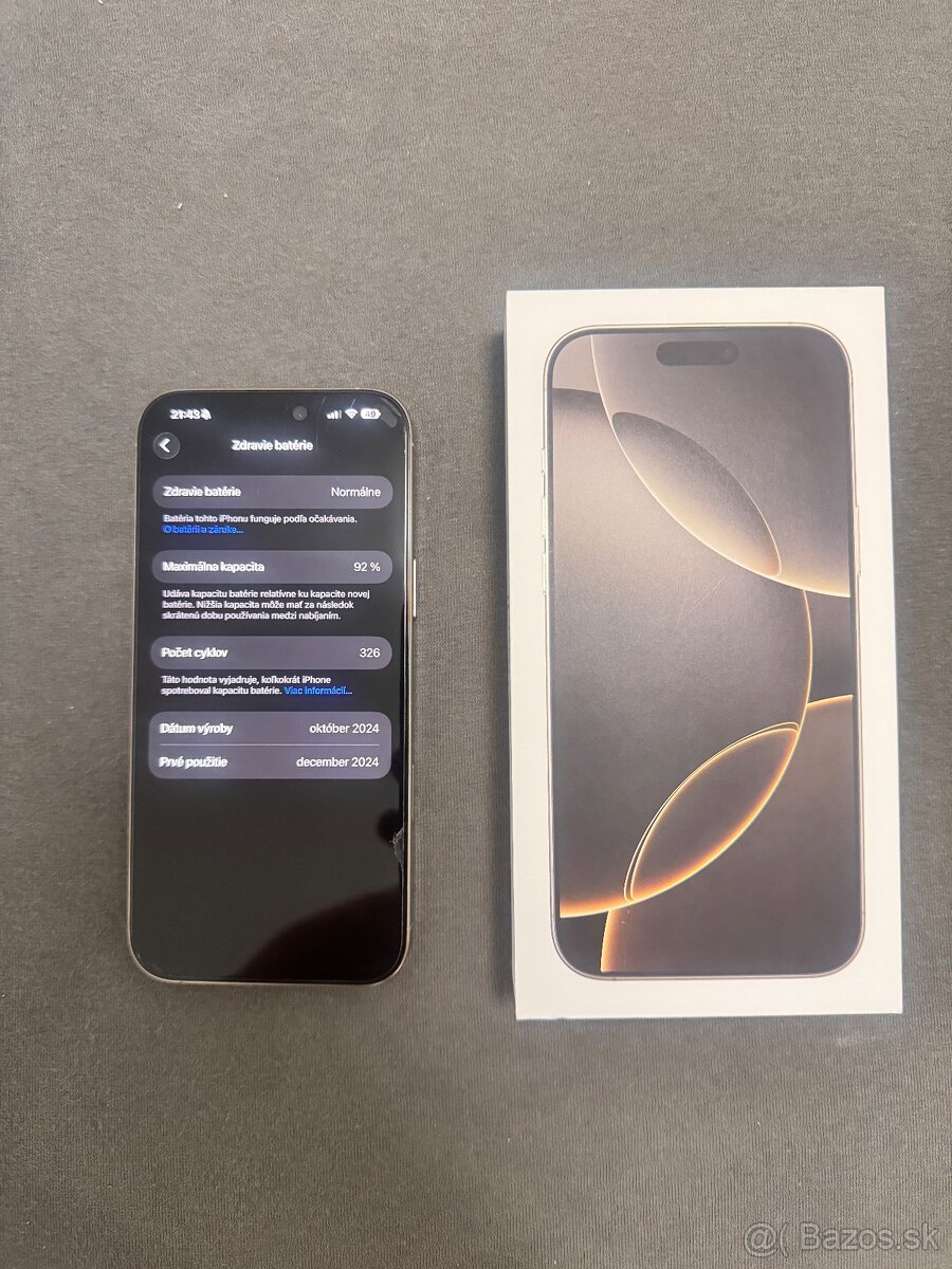 iPhone 16 pro max titanium 256gb - 5