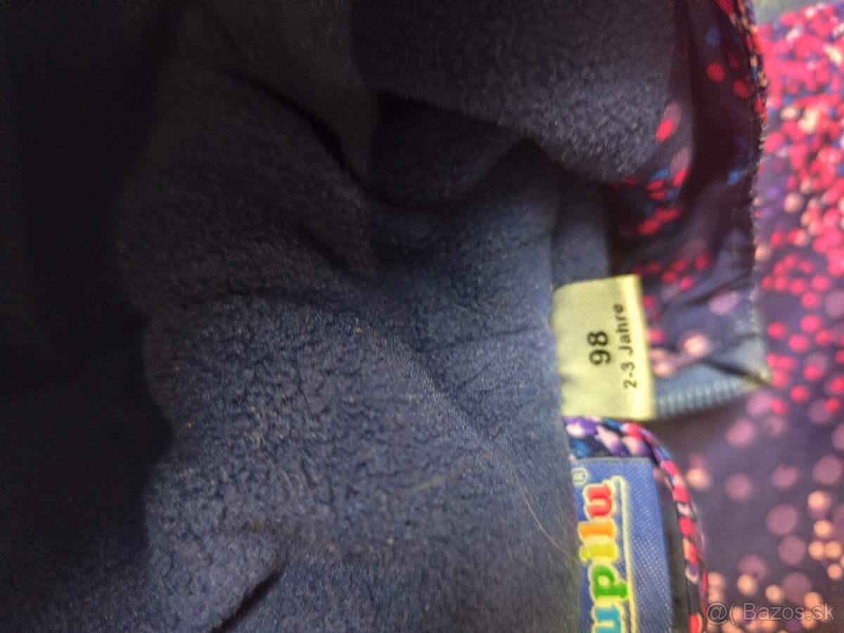 Predám detské zimné overaly a kabátik - 5