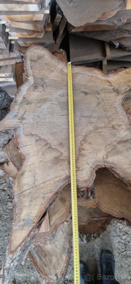 Dubové priečne rezy na stoly - 5