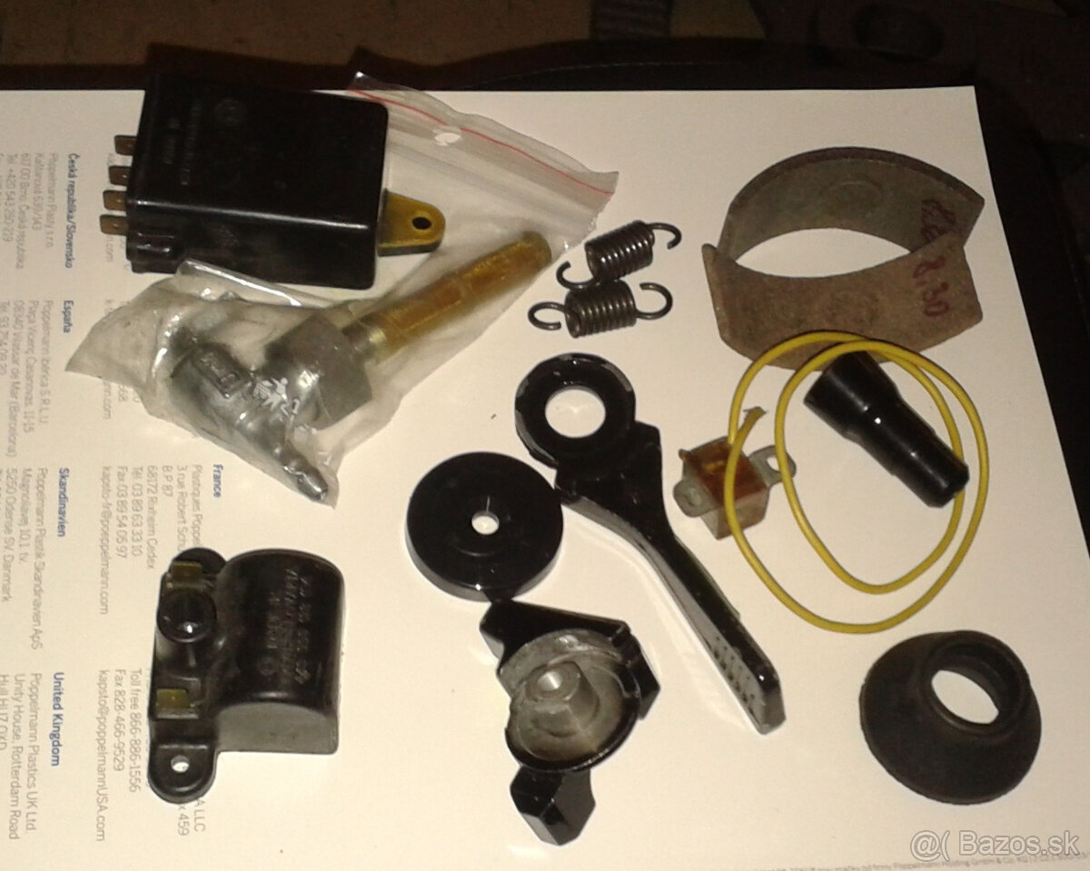 Predám tieto nové diely na motor Agzat PA100. - 5