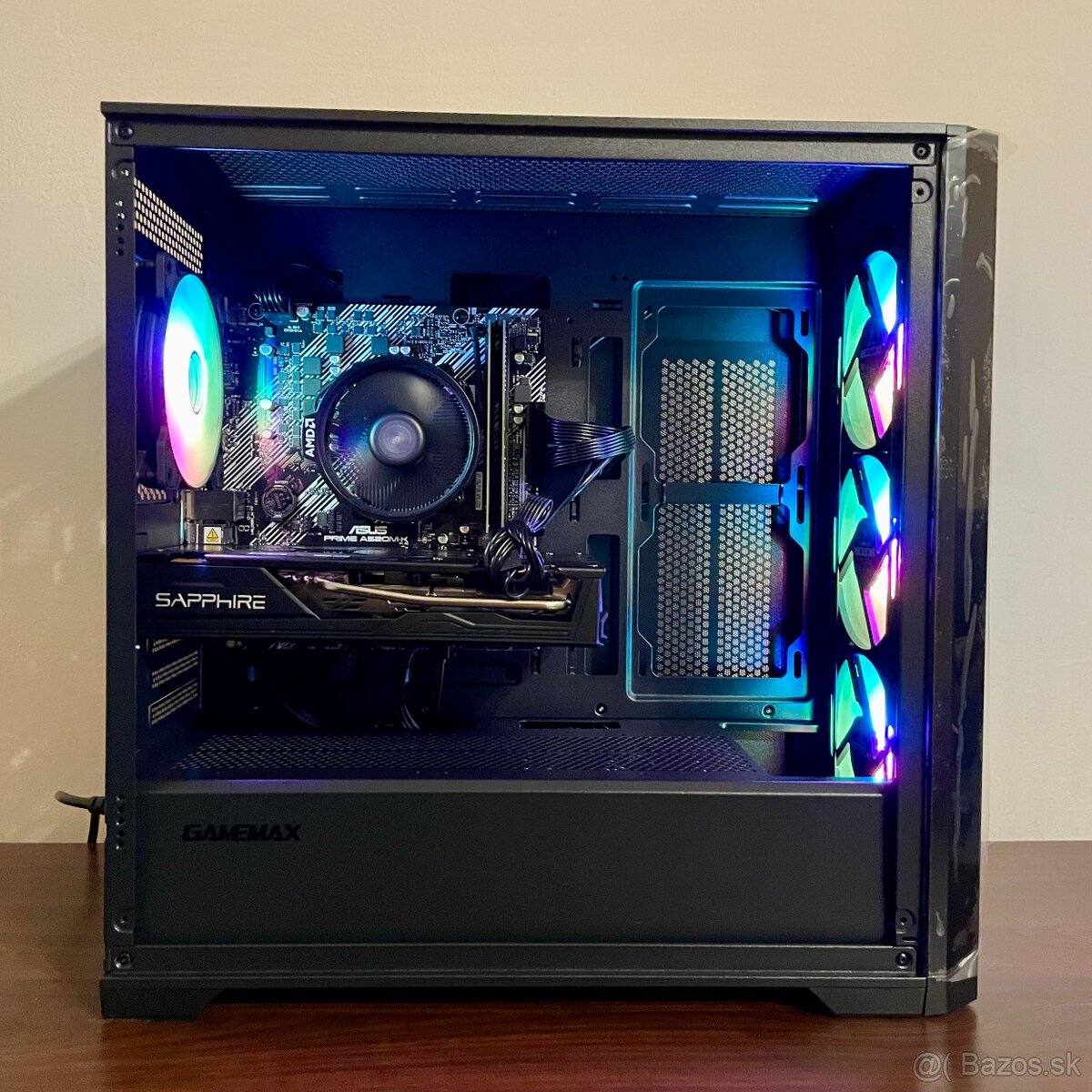 Herný PC R5 5500,RX 5700 XT 8GB,16GB RAM,500GB SSD,600W - 5