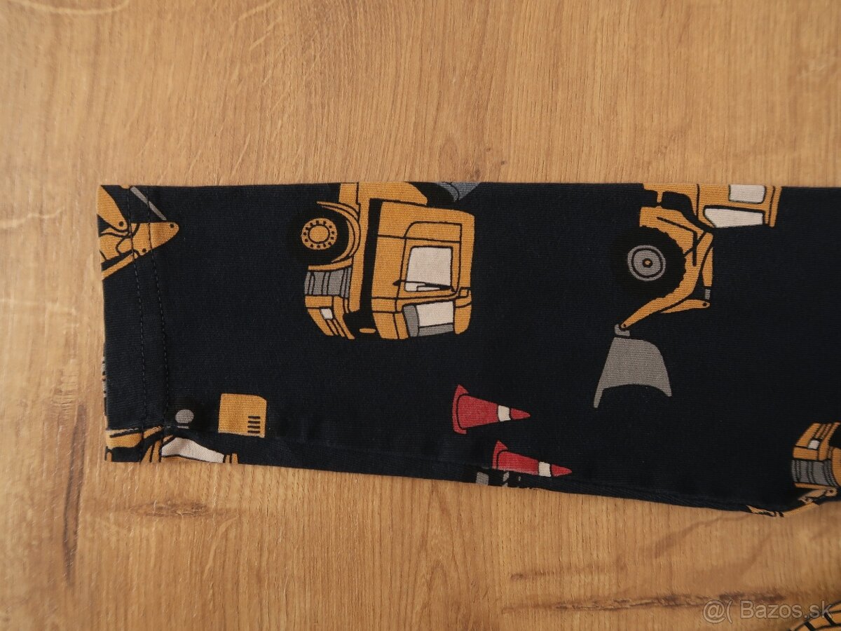 Tričko LINDEX 110 (4-5 r.) modré bagre - 5