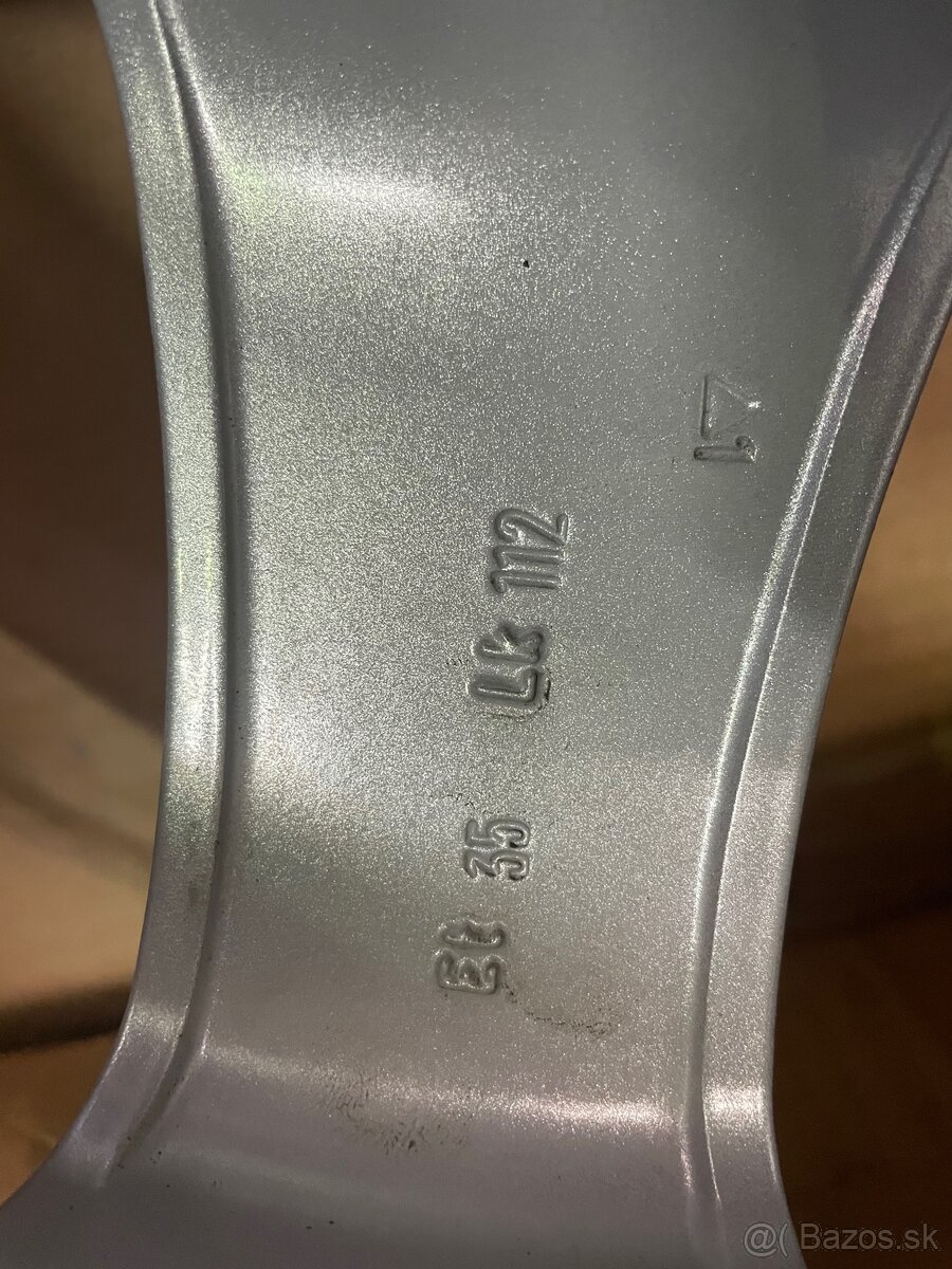 5x112 R17 7J ET35 Borbet - 5