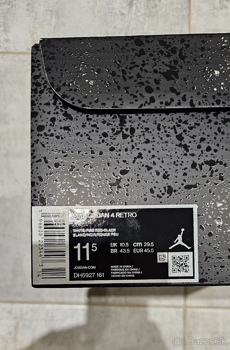 Jordan 4 red cement - 5