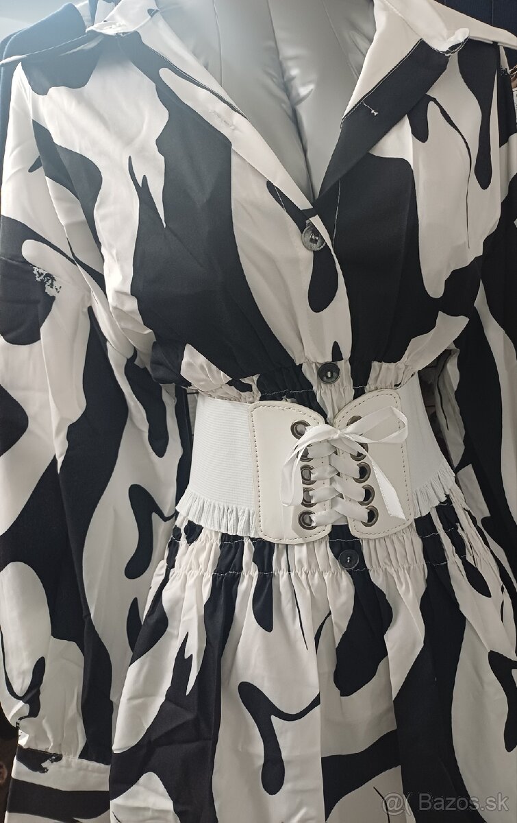 Biely elastický korzetový opasok – nový - 5