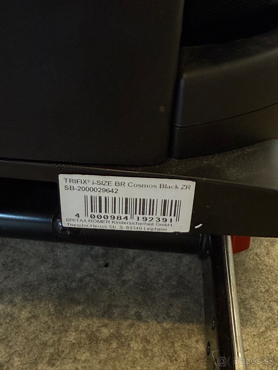 Britax Römer Trifix i-Size Cosmos Black autosedačka - 5