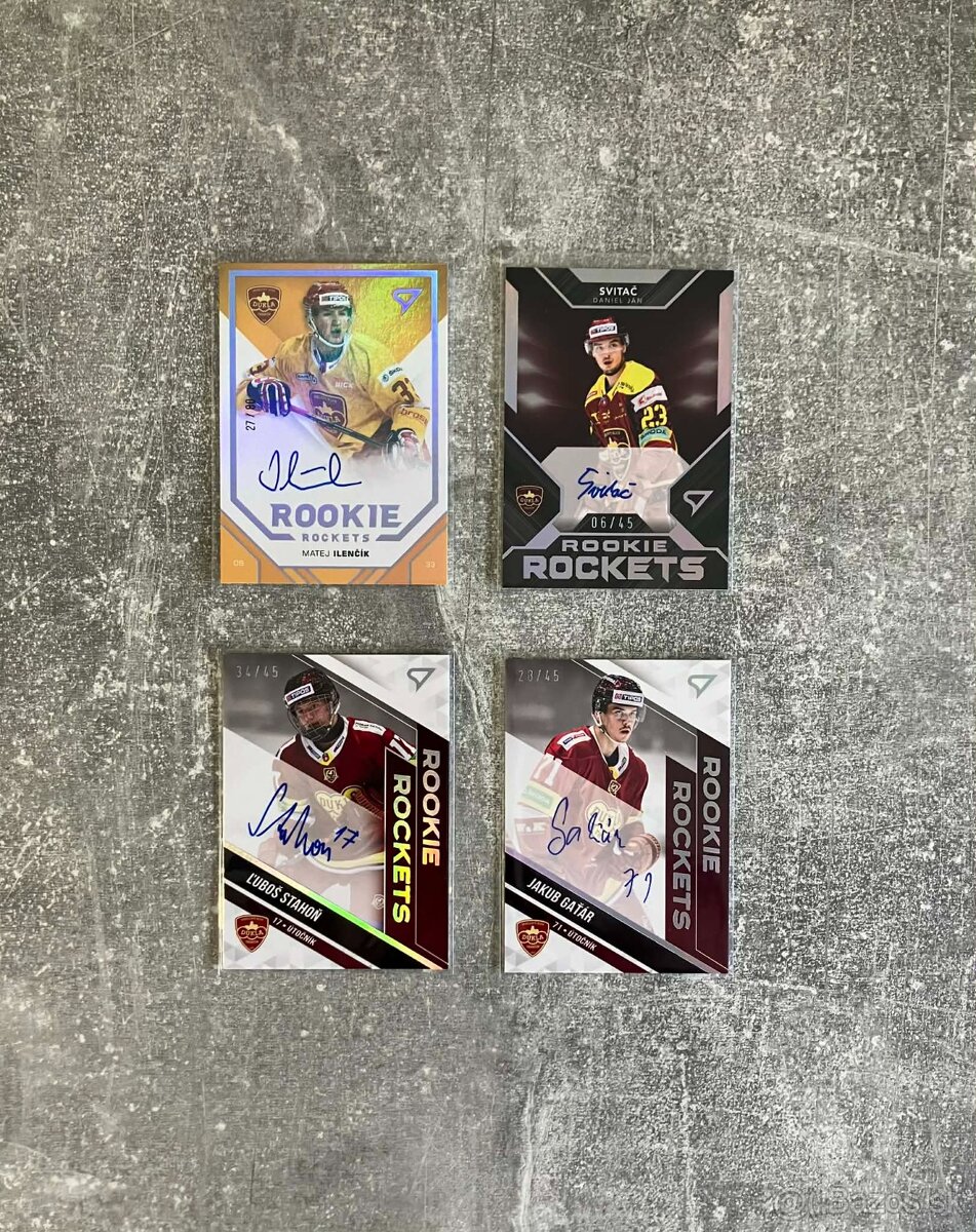 Hokejové kartičky podpísané TIPOS EXTRALIGA + repre - 5