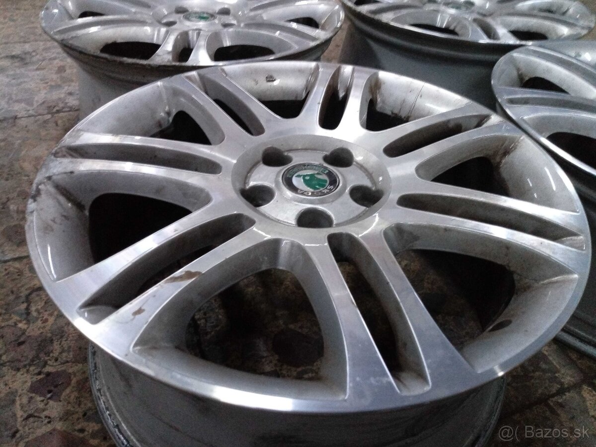 Alu disky Škoda R18 - 5