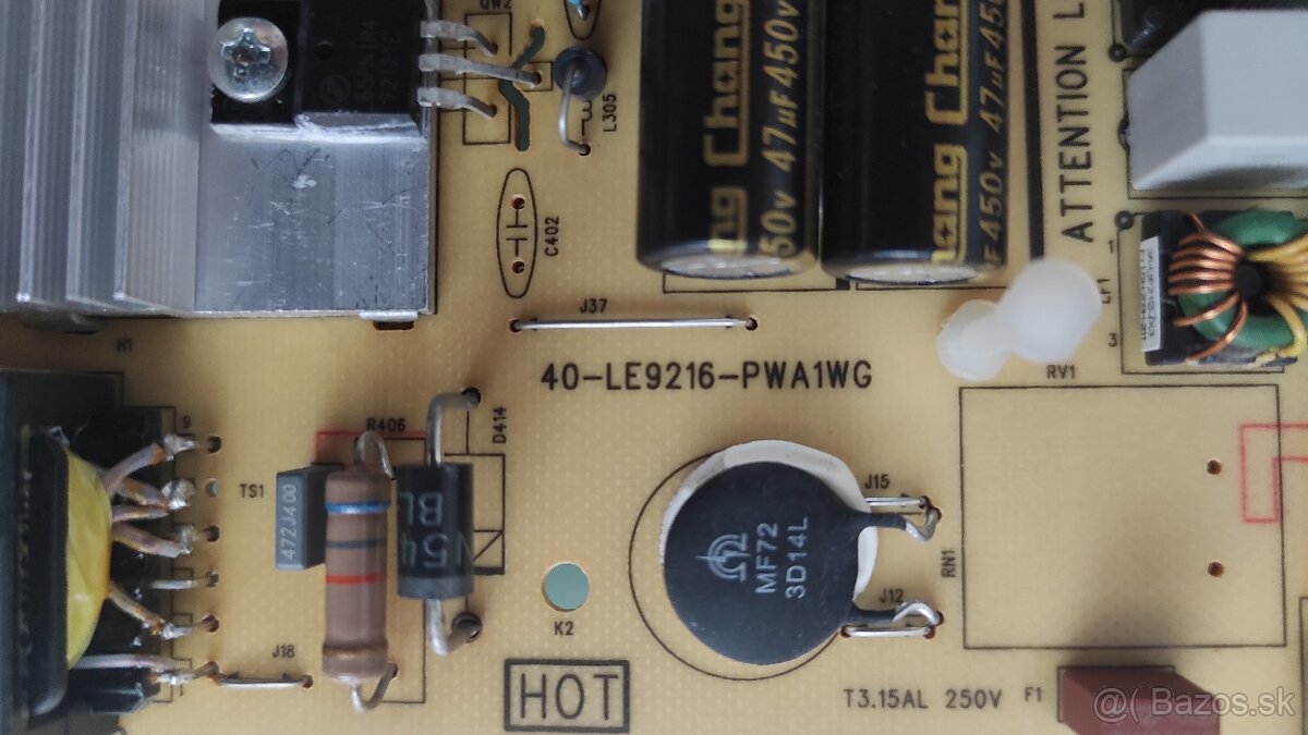 Thomson 55UC6406 napájacia časť - 5