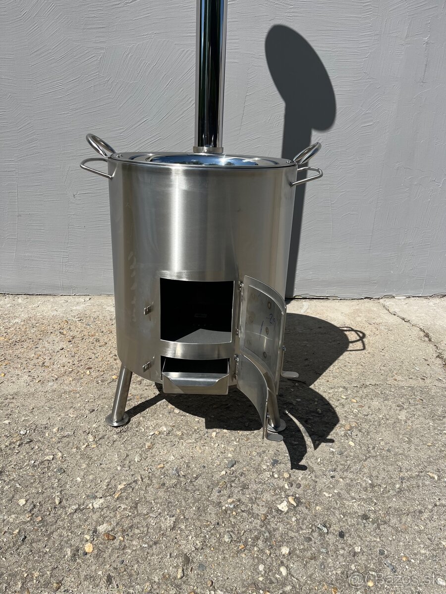 Nerezová kotlina + 30 litr. kotlík - 5