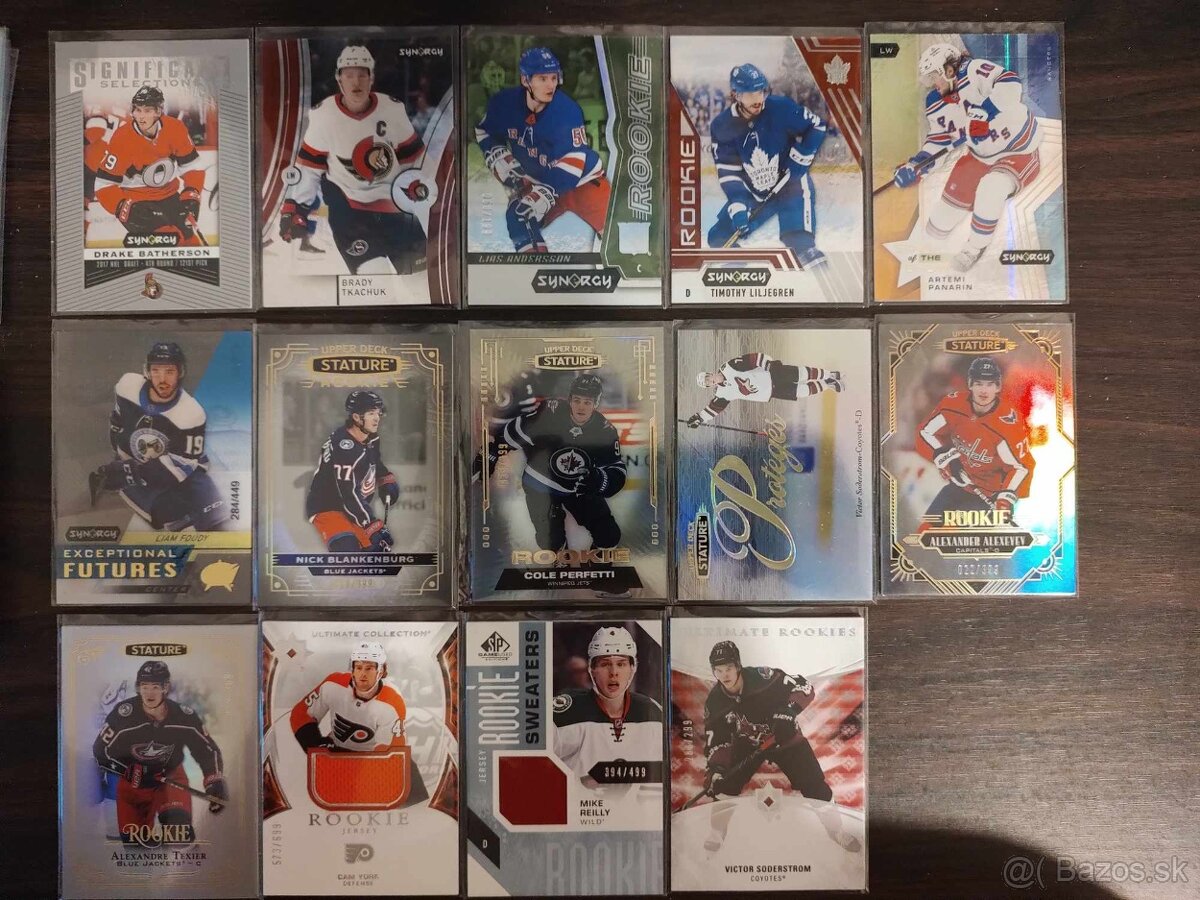 Predám hokejove kartičky NHL Black Diamond, Fleer, Allure - 5