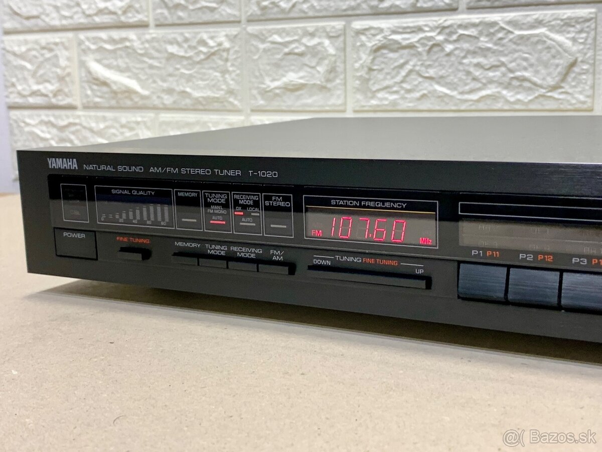 Yamaha T-1020 ….. FM/AM stereo tuner - 5