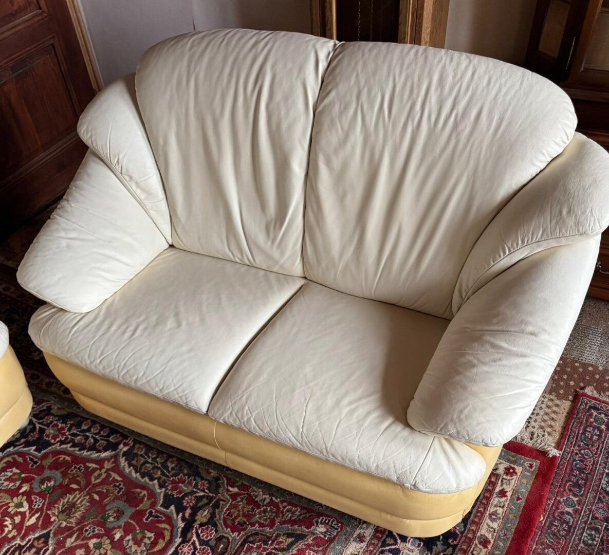 Kožená sedací souprava 3+2+1,5840 - 5