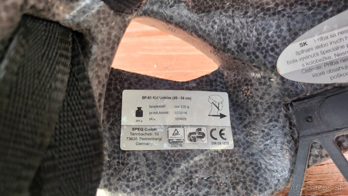 Dievčenská cyklistická prilba 2x - 5