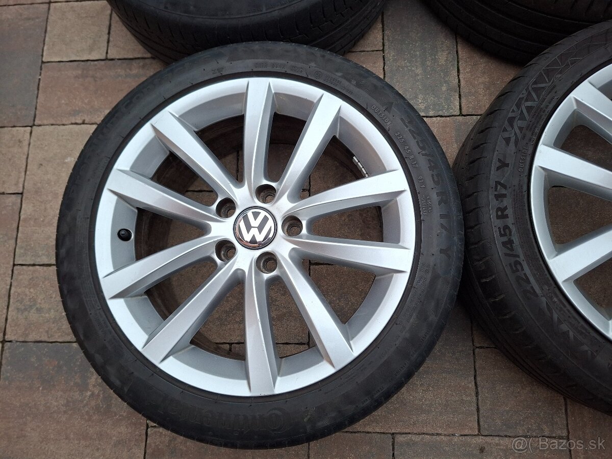 Predám hlinikové disky org.-Vw-Passat B6---R17 - 5