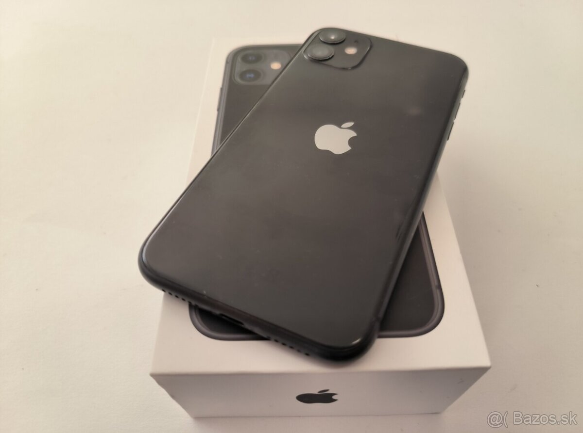 apple iphone 11 64gb Black / Batéria 100% - 5