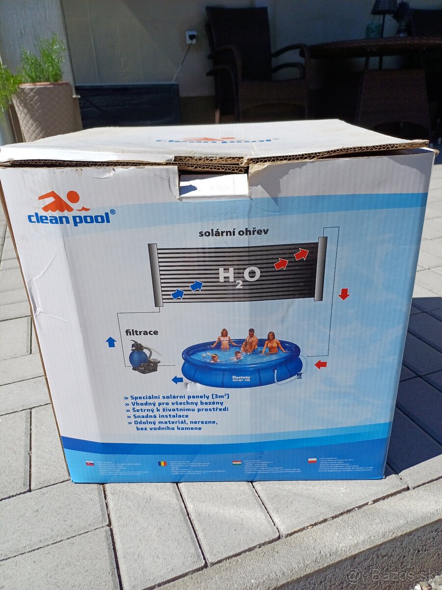 Bazén 3m s filtráciou aj solárnym panelom - 5