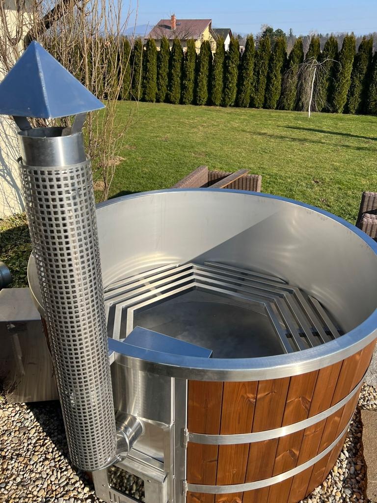 Nerezový kúpací sud - 5