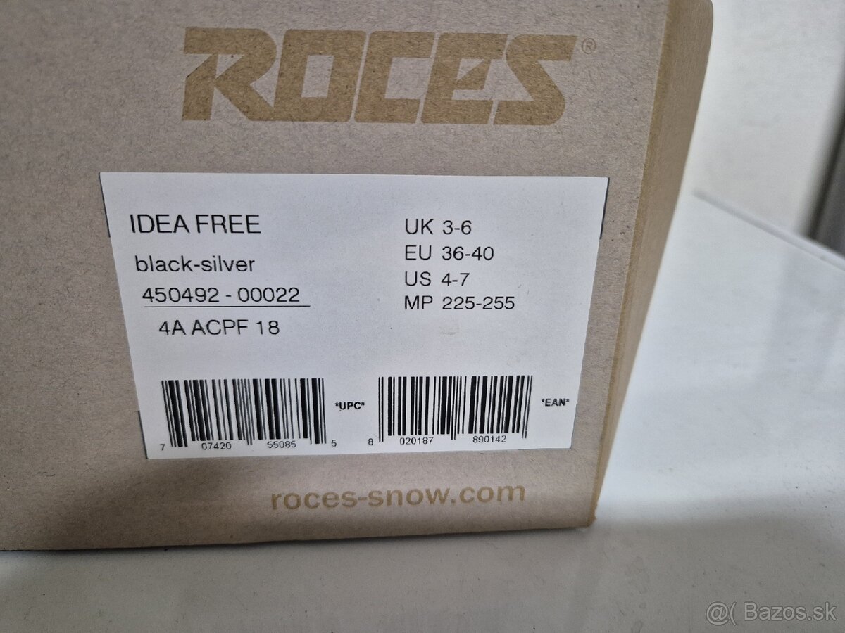 Nastavovacie lyžiarky ROCES velkost 36-40 - 5