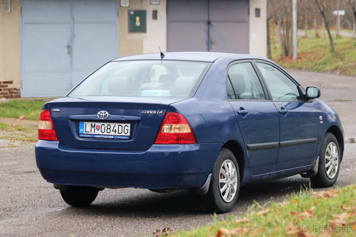 TOYOTA COROLLA 1,4 VVT-I 71KW/97PS ROČNÍK 2003 - 5
