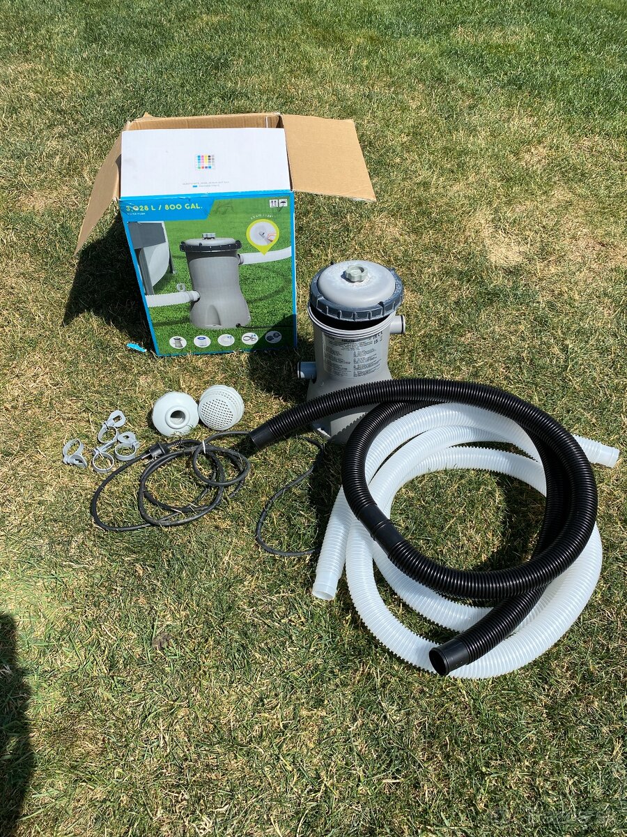 Predám kartušový filter Bestway 3028l a kryciu plachtu - 5