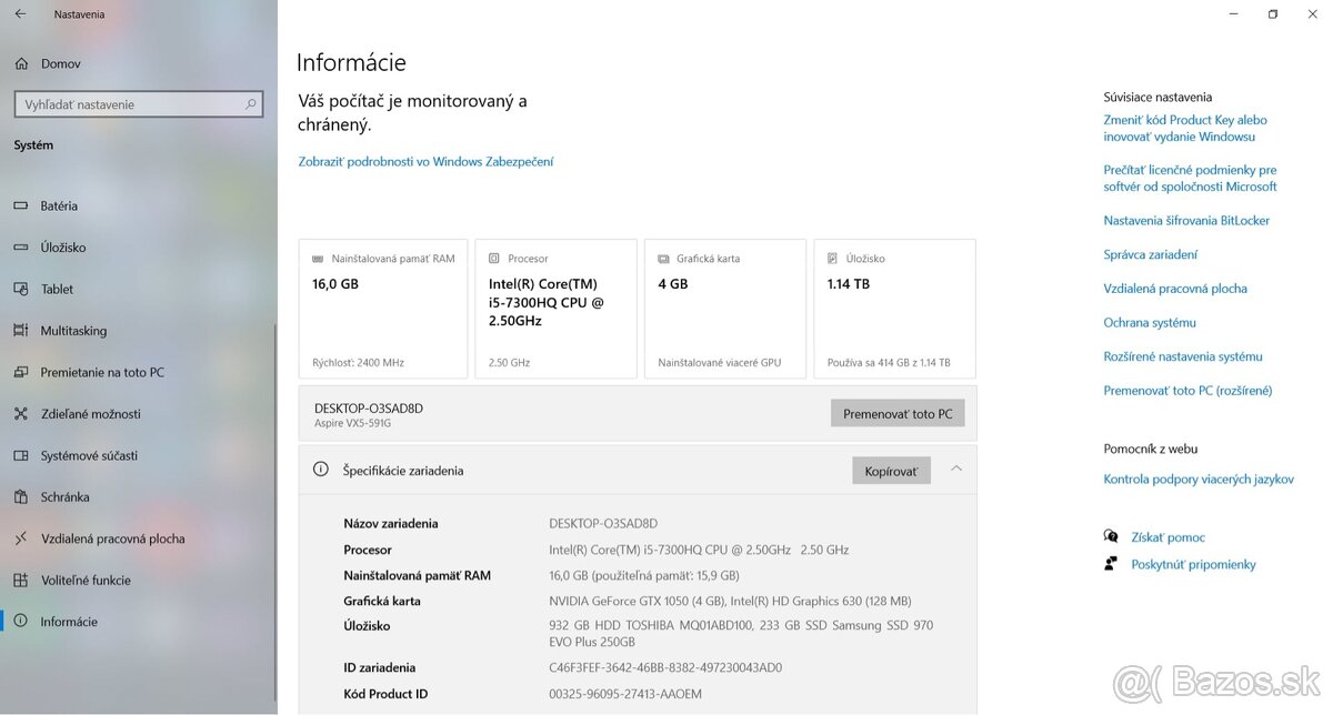 Acer Aspire VX15 (GTX 1050, 16GB RAM, SSD+HDD) - 5