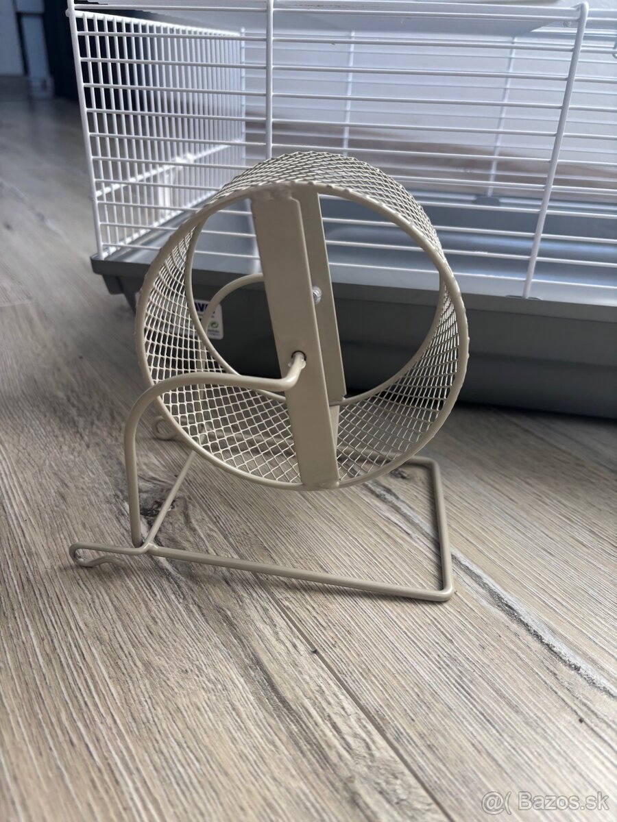 Predám klietku pre škrečka s kolotočom - 5