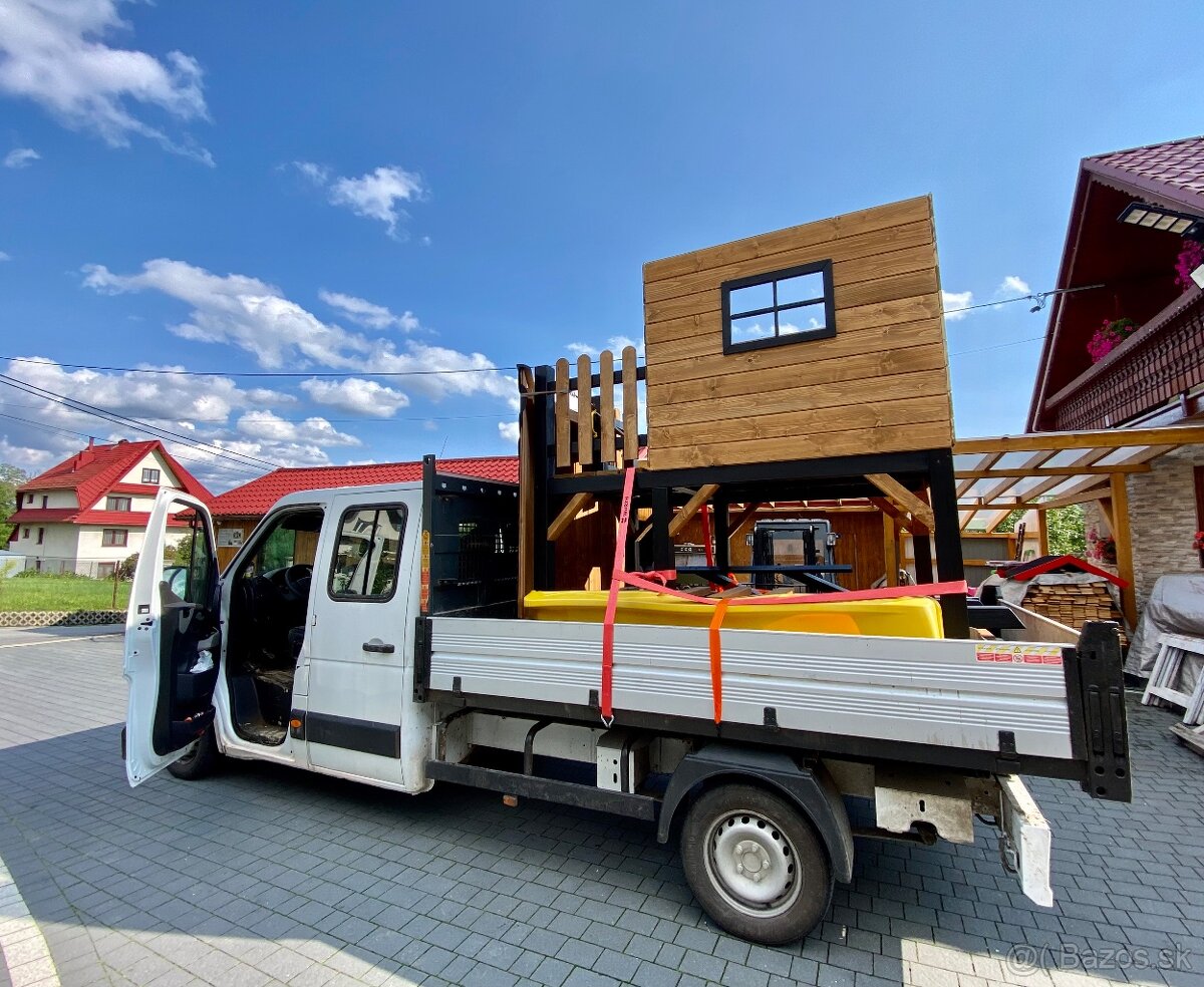 Detské záhradné ihrisko/domček + pieskovisko - 5