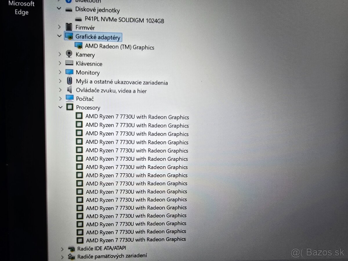 Kovovy Dell inspiron 14 5435 s ryzen 7 procesorom 16gb ram a - 5