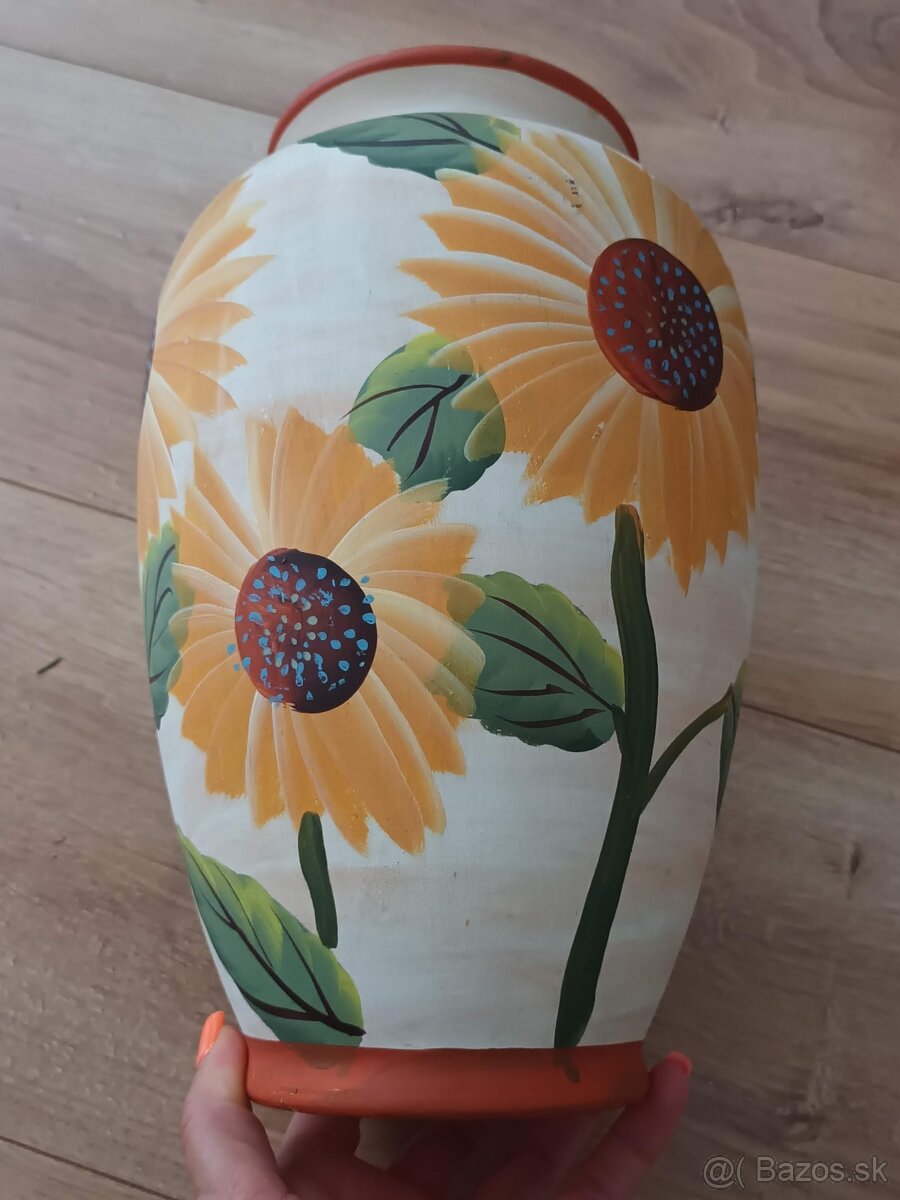 Hlinená väčšia váza - 5