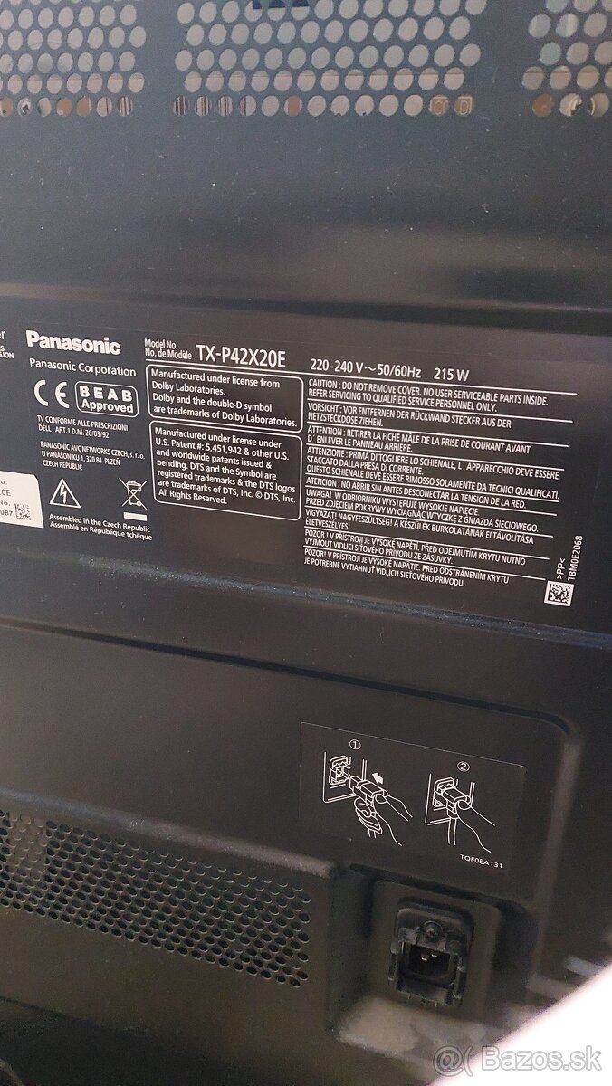 Panasonic TX-P42X20E - 5