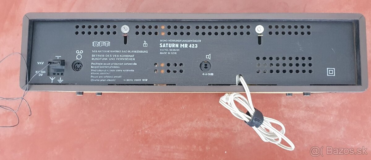 Retro rádio Saturn MR 423 - 5