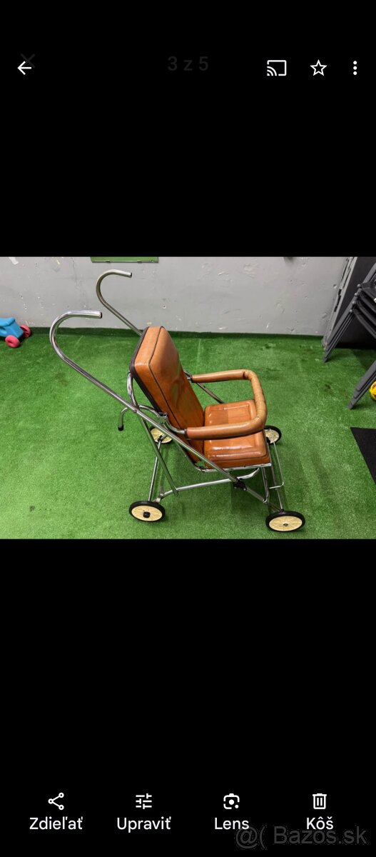 Kolieska na retro kočík - 5