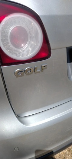 Chrómové a čierne nápisy na kufor VOLKSWAGEN - 5