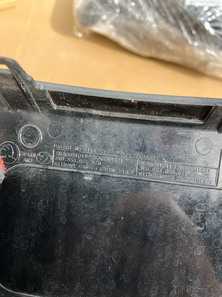 Kryt krytka acc Radaru ŠKODA SUPERB III lift - 5