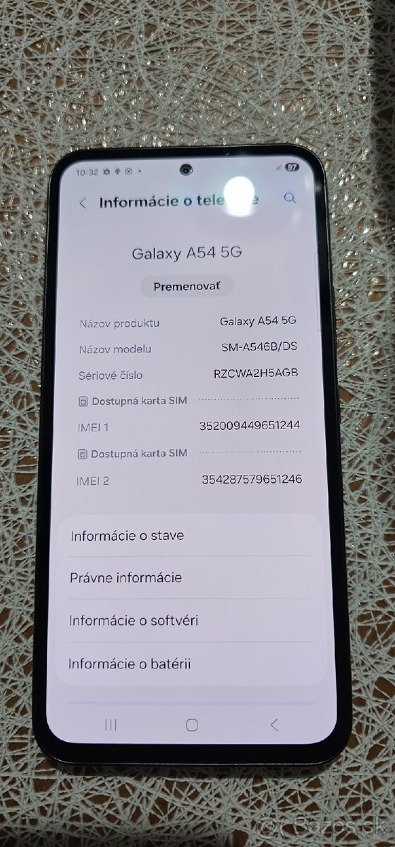 Samsung A54 5g - 5