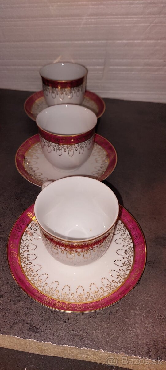 Porcelan, retro, ryba, salky - 5