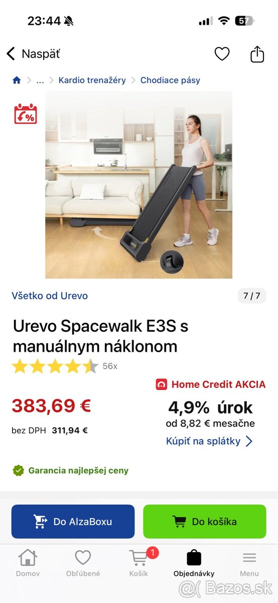 Urevo Spacewalk chodiaci pás - 5