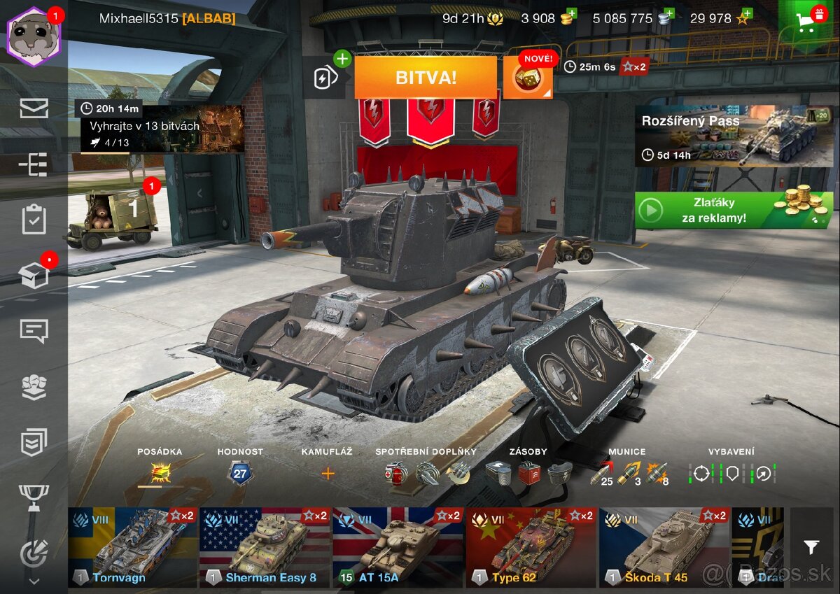 World of Tanks Blitz účet - 5