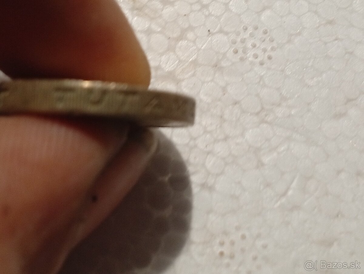 Predám veľmi vzácnu mincu One Pound 1996 error - 5