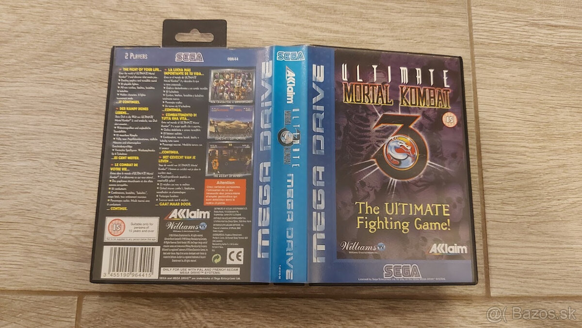SEGA Mega Drive ,,Ultimate Mortal Kombat 3,, - 5