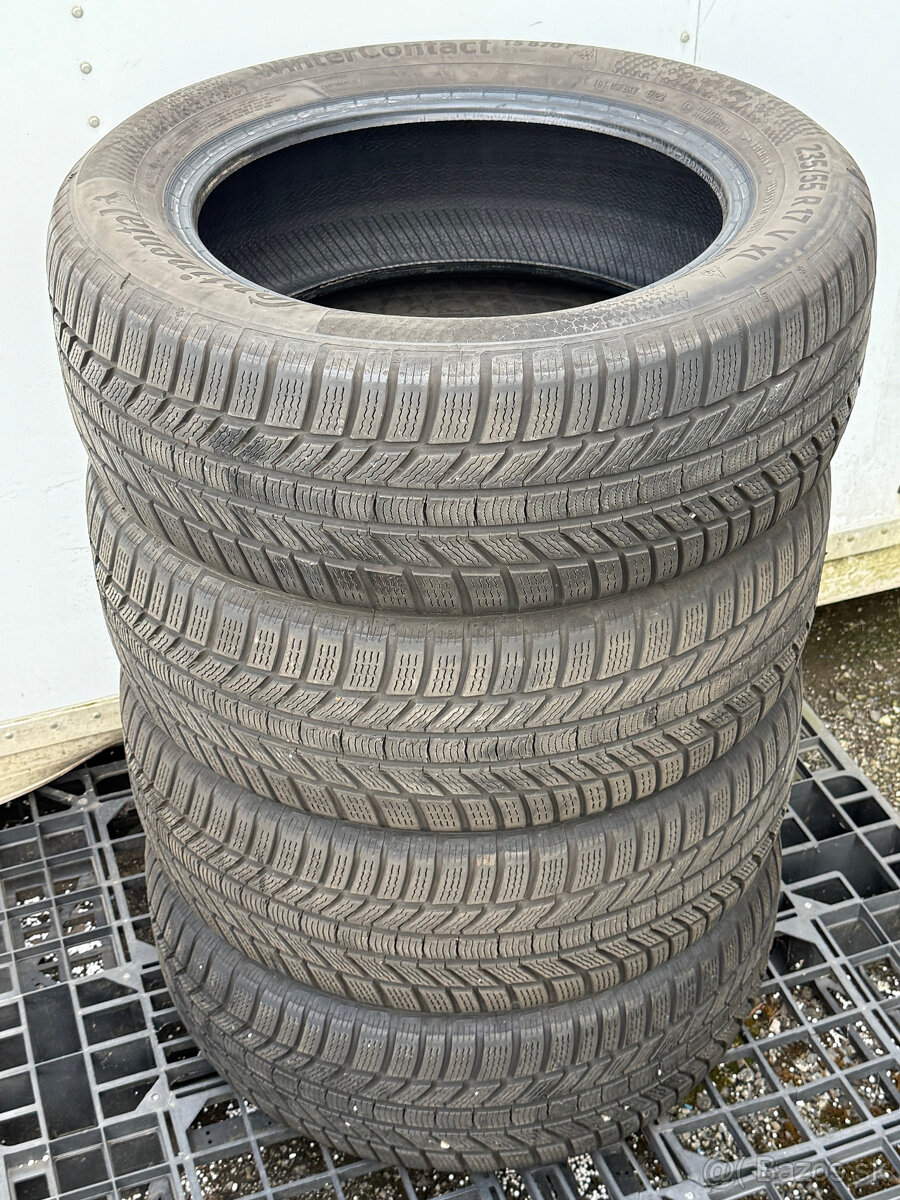 PREDÁM 4kusy zimné pneumatiky CONTINENTAL 235/55 R17 103V XL - 5