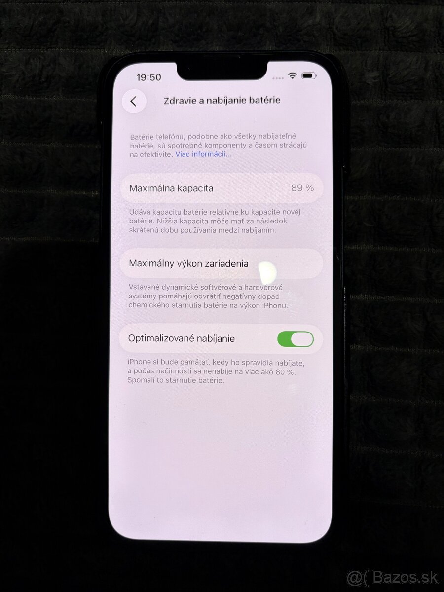 iPhone 13 128 GB Midnight – nová batéria + 2 obaly - 5