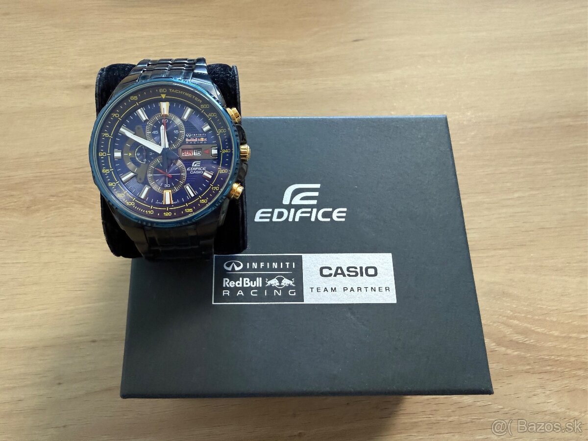 Predám hodinky Casio Edifice Red Bull Racing - 5