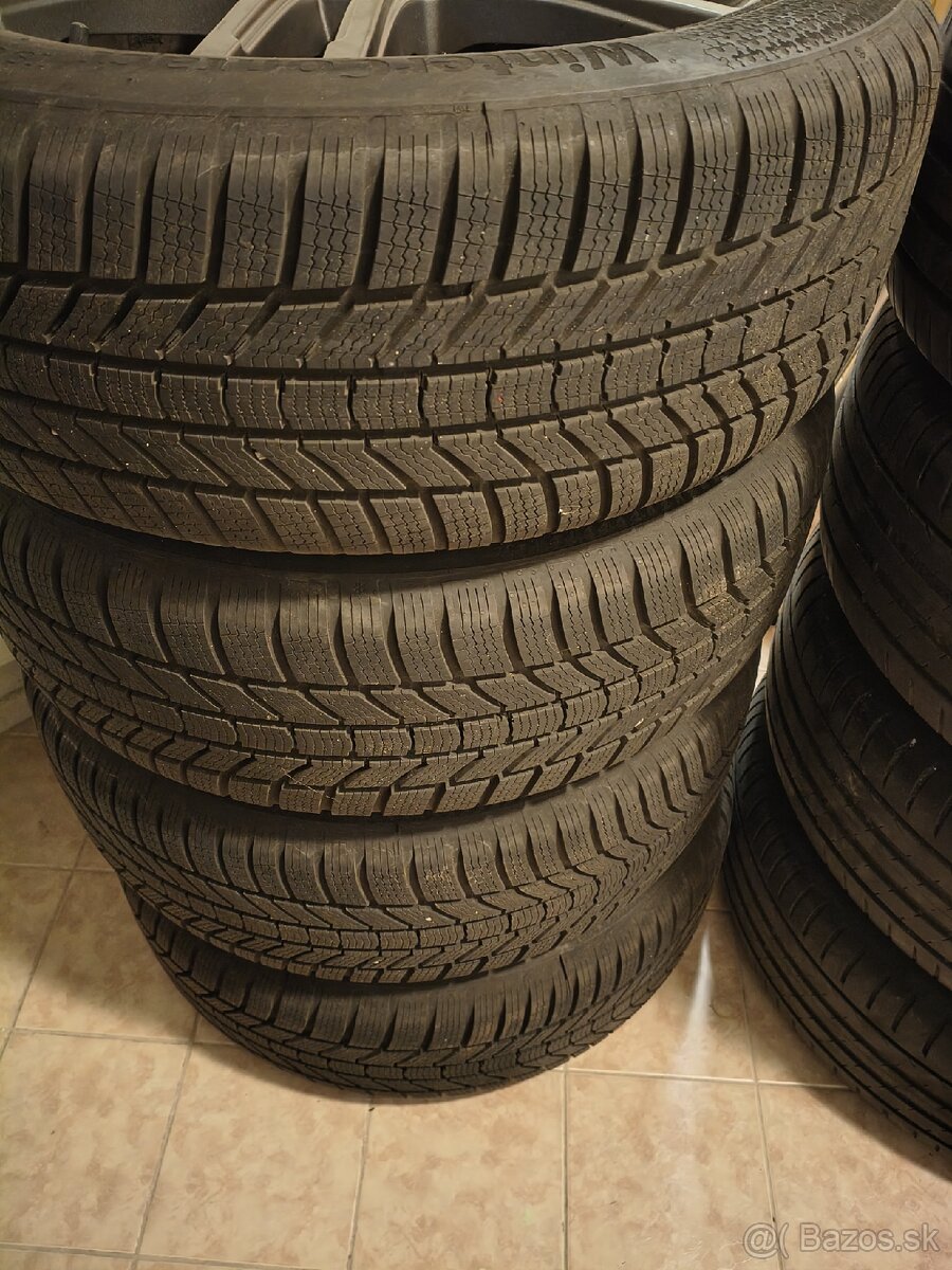 Continental WinterContact TS870 P 235/55 R18 + letne Pirelli - 5