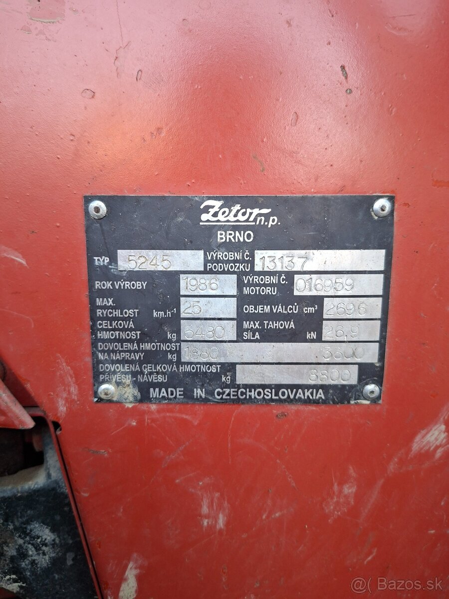Zetor 5245 - 5