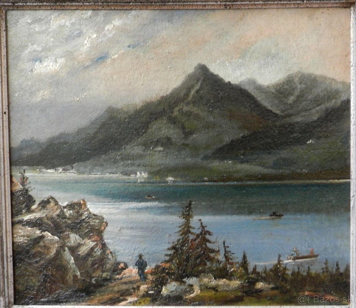 Romantické krajiny- Starožitné obrazy - 5