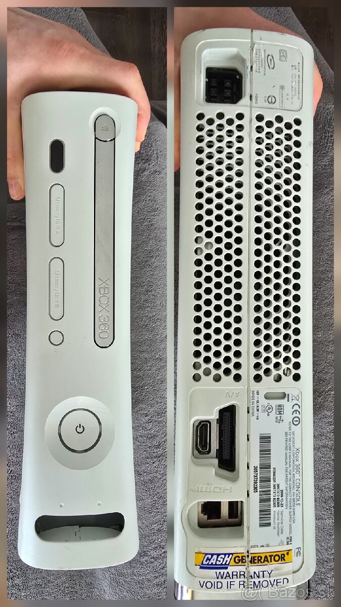 Xbox 360 120GB + 4 hry - 5